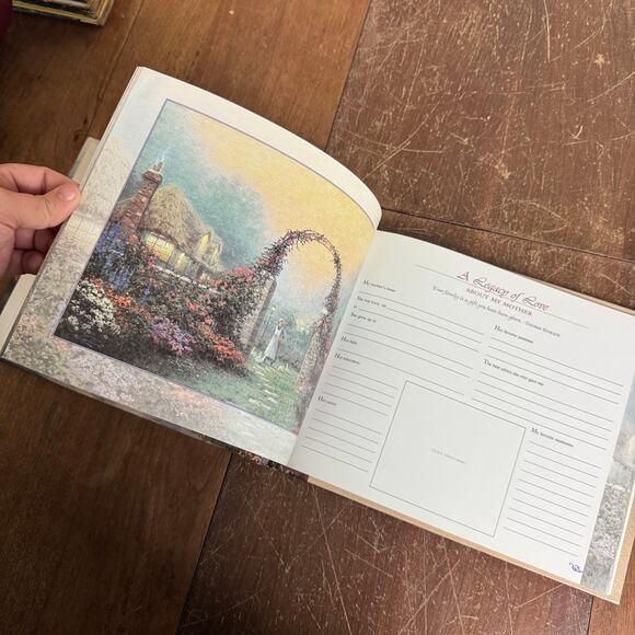 Thomas Kinkade Then and Now Remembering‎ the Generations 1998 UNUSED - Picture 6 of 15